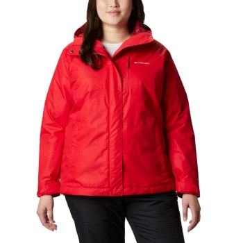 Columbia Whirlibird IV Interchange Plus Size, Chamarras Rojos Para Mujer | 896413-GEM